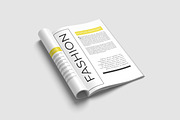 Minimal Fashion Magazine Template, a Magazine Template by retrographix (Thumbnail 3 of 17)