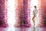 Butterflies Floral Backlit Backdrop, a Background Photo by Winwin Design Art (Thumbnail 4 of 6)
