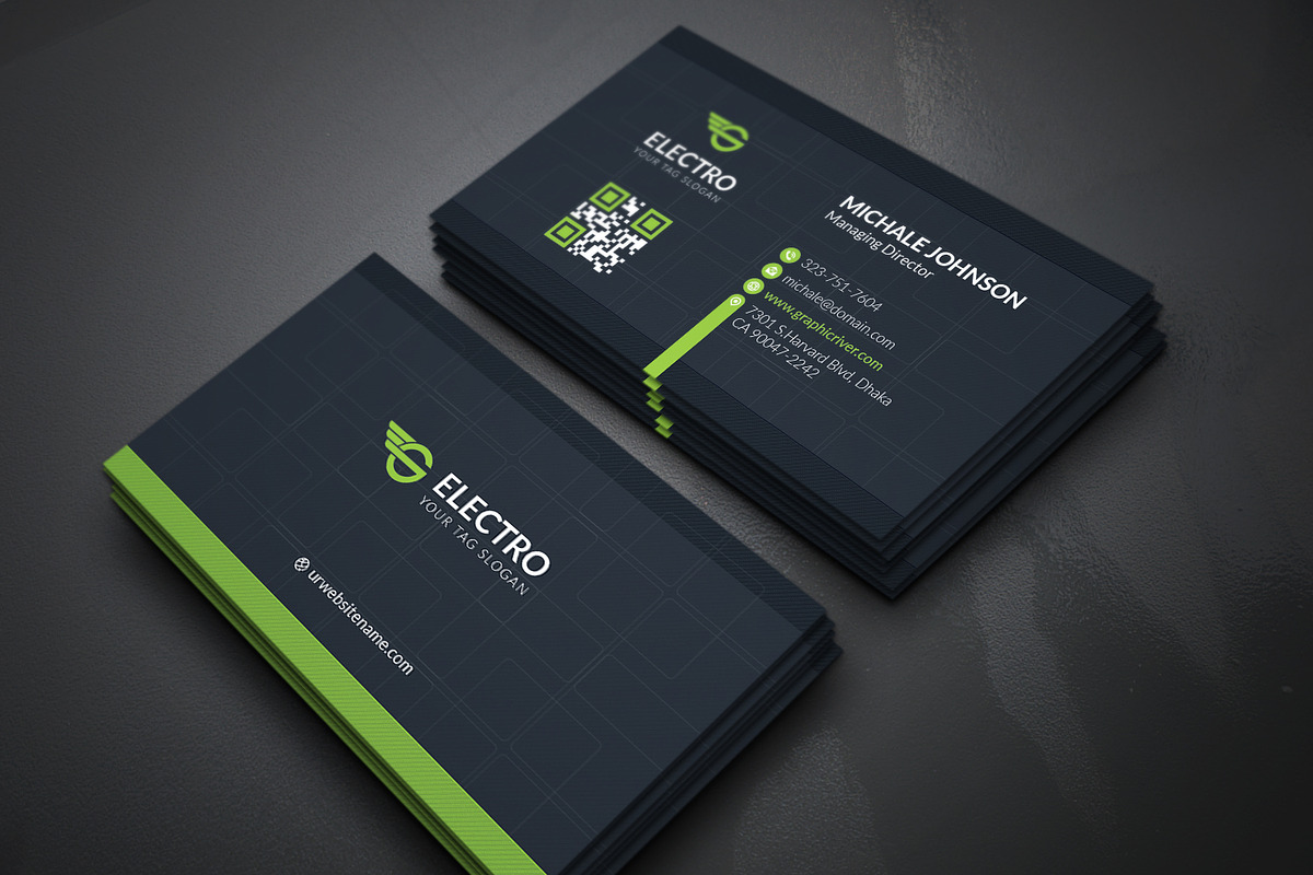 Business Card, a Business Card Template by Genereux Art (Photo 4 of 4)
