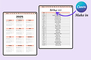 Digital 2025 Bible Study Journal, a Stationery Template by Shumaya (Thumbnail 3 of 6)