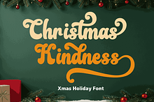 Christmas Font - Christmas Kindness