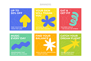 Vector Abstract Shapes Pack, a Pattern Graphic by Ilia Design (Thumbnail 8 of 11)