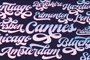 Yes Script - Groovy Retro Script, a Script Font by Fenotype (Thumbnail 3 of 15)