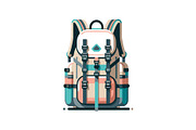 Adventure Hiking Bag Icons, an Object Graphic by yasushie (Thumbnail 4 of 16)