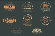 Gallicide With Extras, a Slab Serif Font by MuSan (Thumbnail 5 of 7)