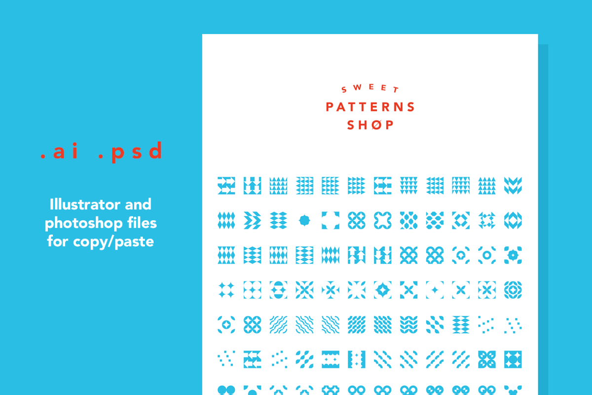 Sweet Patterns Shop +500 tiles, a Pattern Graphic by David is Creative (Photo 9 of 10)