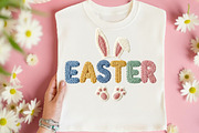 Easter Bunny, Faux Yarn Easter PNG, an Illustration by DreamArtGraphic (Thumbnail 3 of 4)