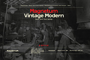 Magnetum - Sans serif font family, a Sans Serif Font by Artistic & Unique (Thumbnail 15 of 15)
