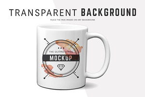 11 Oz Mug Mockups PNGs