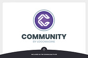 Community - Letter C Logo Template, a Branding & Logo Template by LOGOMAGINE (Thumbnail 9 of 16)