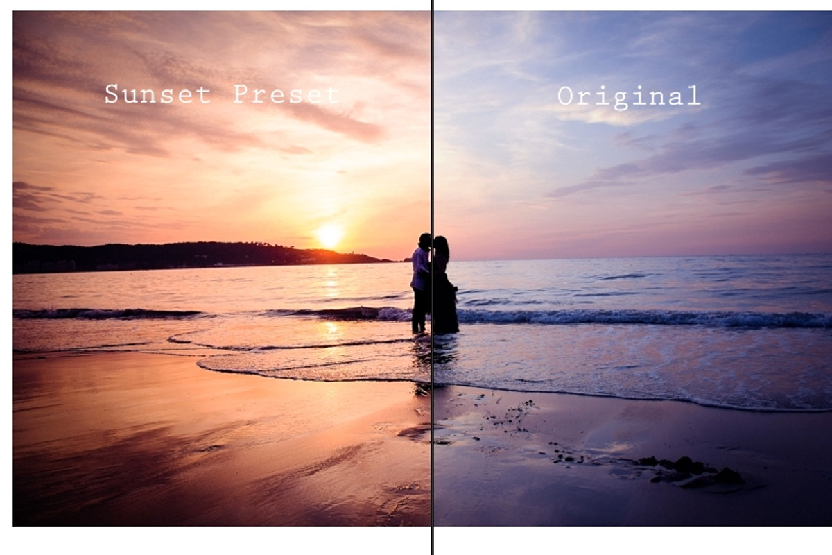 Pack 20 LR Presets Sunset Light, an Action Add-On by Presets Light Shop (Photo 4 of 4)