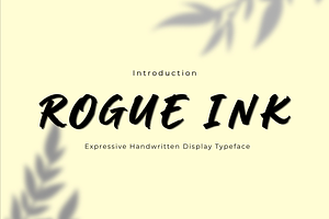 RogueInk-Expressive Handwritten