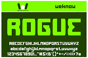 Head Hunter font, a Font by weknow (Thumbnail 3 of 5)