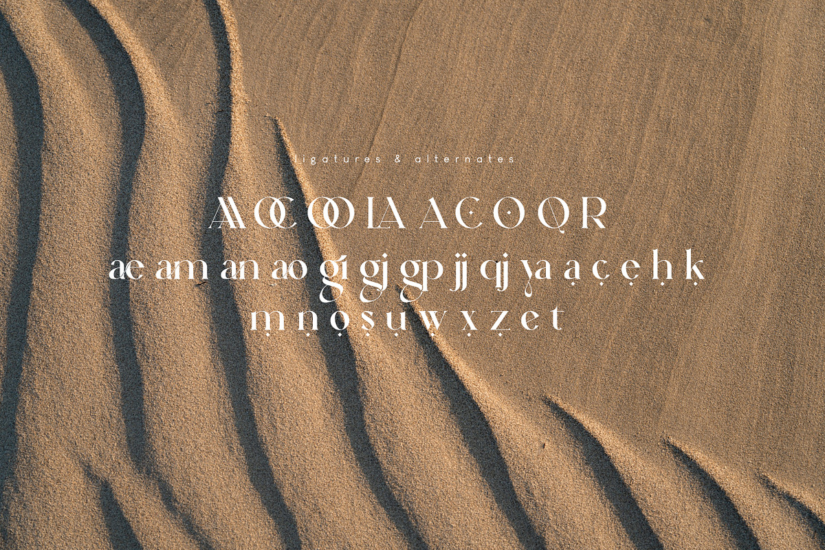 Ahganirya Serif Font, a Serif Font by Hishand Studio (Photo 2 of 10)