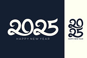 2025 Happy New Year design vector., a Branding & Logo Template by BARONSTD (Thumbnail 6 of 6)