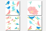 Bird silhouettes, Vector Collection, an Object Graphic by Orangepencil (Thumbnail 2 of 6)