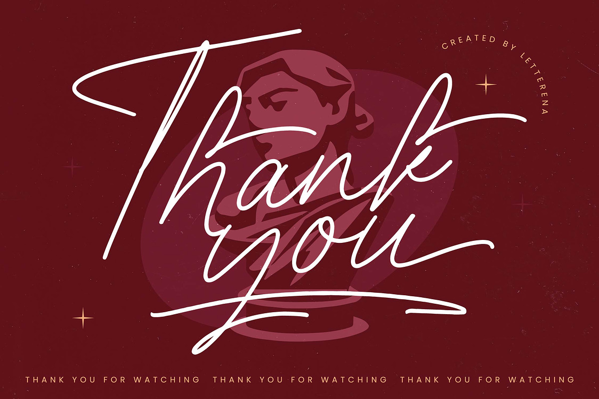 Heritage Classic Modern Signature, a Script Font by Letterena Studios Script (Photo 15 of 15)