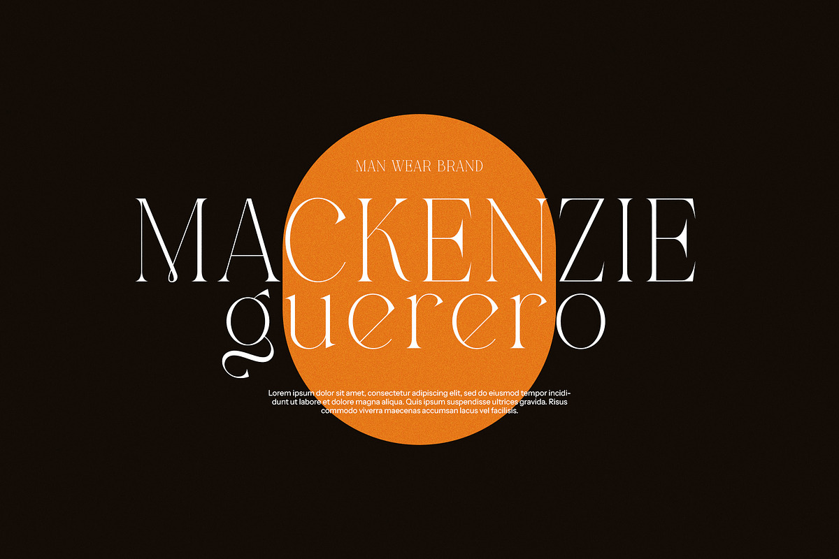 Elgina Modern Serif Font By Graphicxell