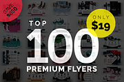 TOP 100 PREMIUM Flyers Templates, a Flyer Template by UNIK Agency (Thumbnail 1 of 82)
