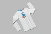 Kids Full Sleeve Tshirt Mockups, a Shirt Mockup by megostudi0 (Thumbnail 4 of 7)