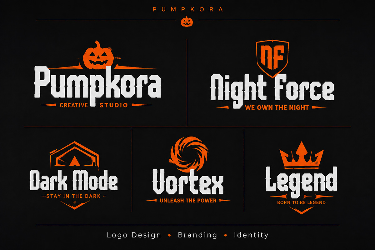 Pumpkora, a Script Font by Wow Magic (Photo 3 of 6)