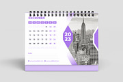 Desk Calendar 2023 Template 2 Desing, a Templates & Theme by Mk_Studio (Thumbnail 3 of 3)