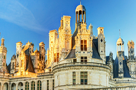 The royal chateau de chambord featuring ancient, attraction, and architecture, an Architecture Photo by Lopatin Photo