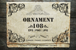 Ornament elements for decorate