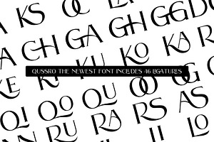 Qussro - Elegant Serif Font