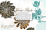 2 Color Procreate Pattern Brushes, a Brush Add-On by DeloresArt (Thumbnail 10 of 10)