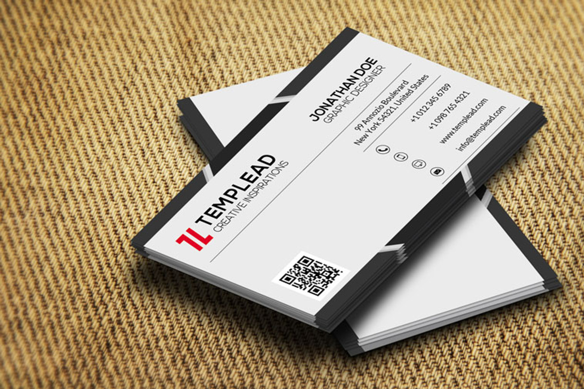 Corporate Business Card CM154, a Business Card Template by annozio (Photo 3 of 4)