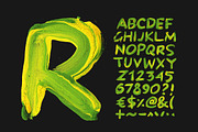 Brazil Paint Font, a Font by Handmadefont (Thumbnail 2 of 9)