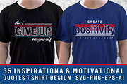 Quotes T shirt Design Bundle, a Graphic by D2PUTRI (Thumbnail 4 of 17)