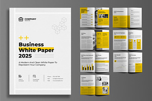 Business White Paper Layout