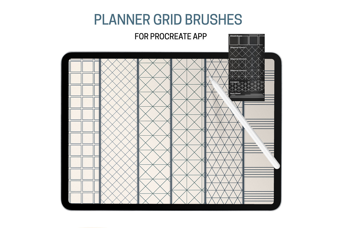 Planner Creator Procreate Brushes, a Brush Add-On by Brush Lab (Photo 4 of 8)