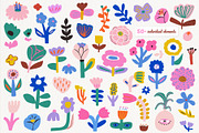 FLOWERBED floral collection, a Pattern Graphic by solmariart (Thumbnail 2 of 5)