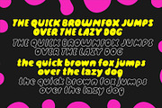 Mostly - Bubble Font, a Handwritten Font by HRDR (Thumbnail 9 of 10)