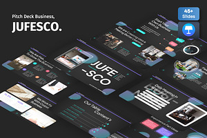 Jufesco - Pitch Deck Keynote, a Presentation Template by Dhabee