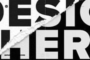 Torn Paper Photo Mockup, a Product Mockup by Custom Scene (Thumbnail 9 of 10)