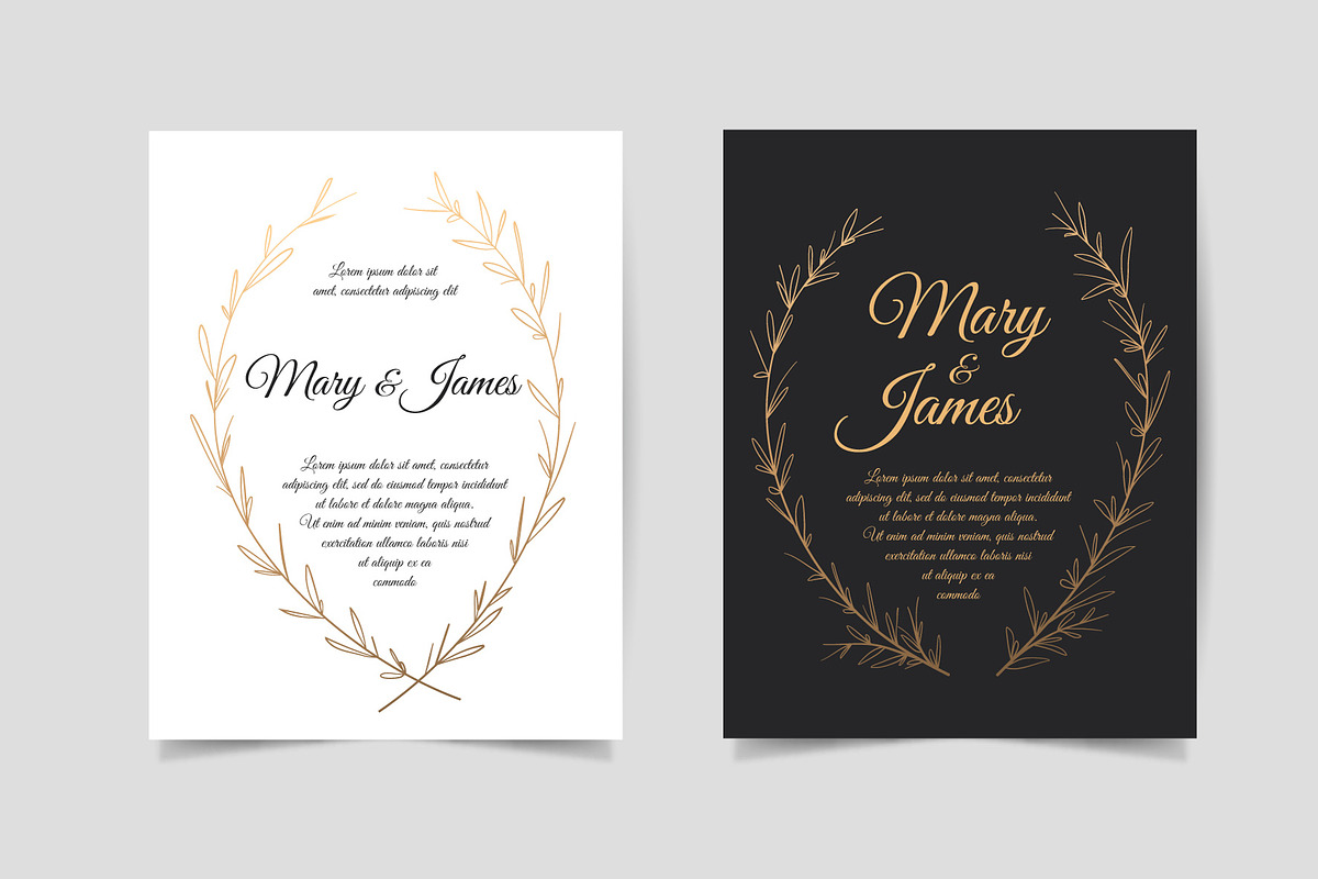 Wedding Invitation, an Invitation Template by Greeek (Photo 1 of 3)