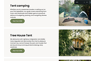 Karura–Camping Website Template, a Landing Page Template by NomaTemplates (Thumbnail 11 of 13)