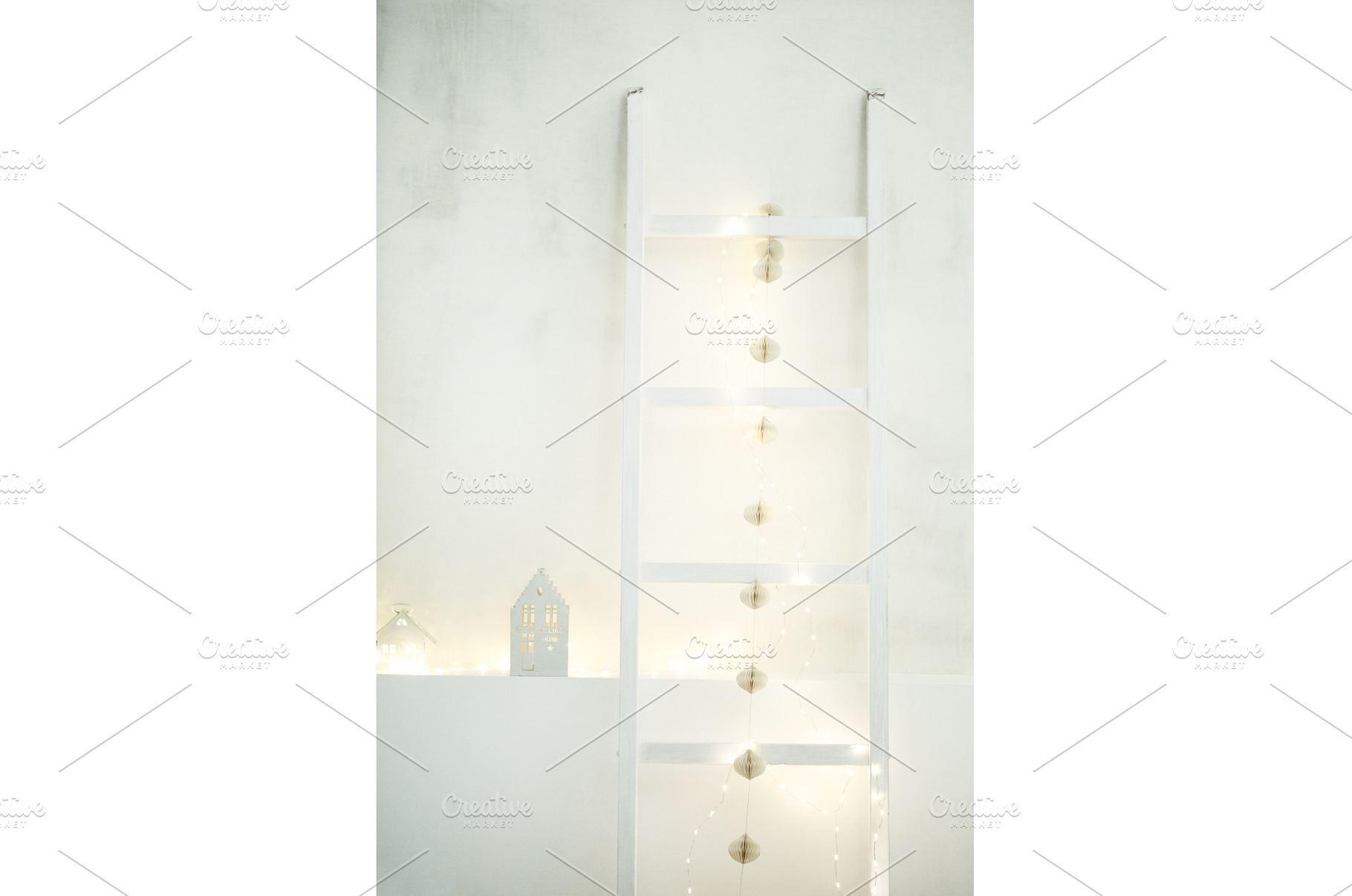 Minimalist christmas home decor with, a Holiday Photo by Anna Efetova