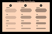 Heartfelt Halftone Vector Brushes, a Brush Add-On by BackYard Graphics Co. (Thumbnail 8 of 15)