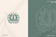 Yoga Flower Logo Template, a Branding & Logo Template by Maioriz Shop (Thumbnail 2 of 2)