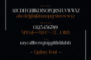 Qullary Modern Serif Typeface, a Serif Font by Alfinart (Thumbnail 7 of 8)