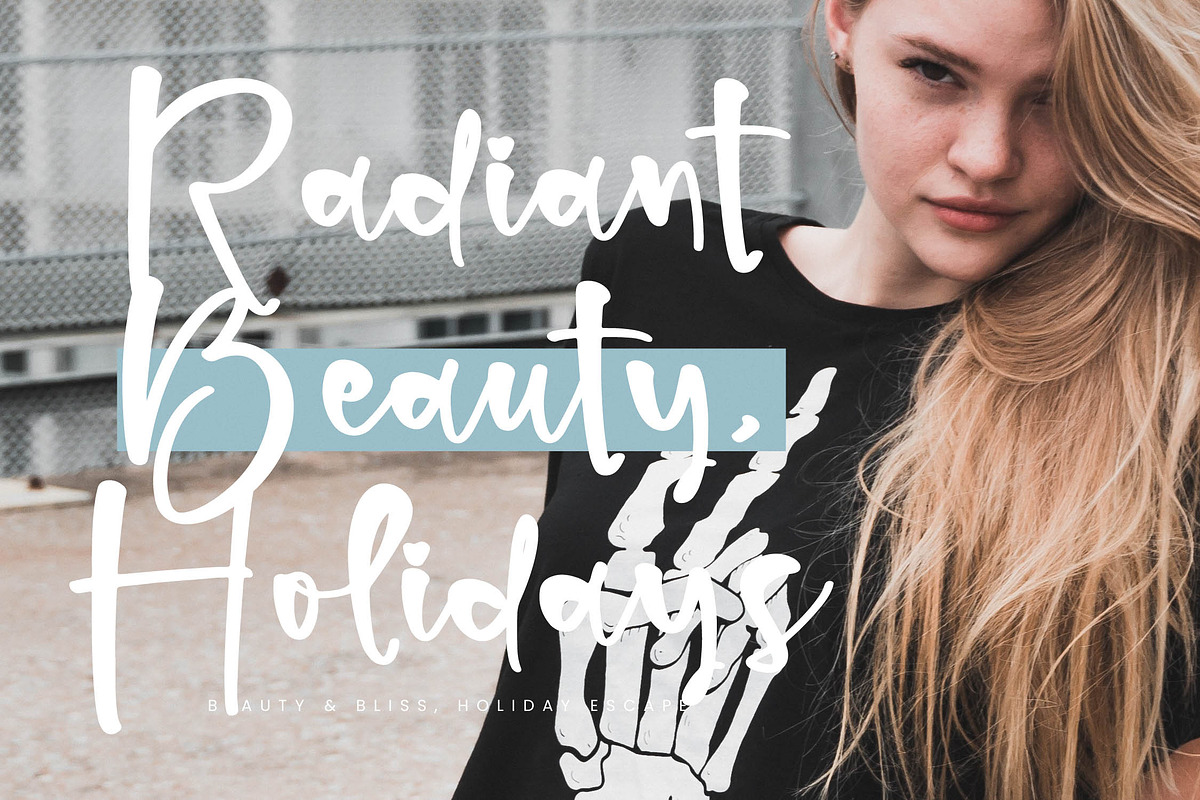 Blissful Christmas, a Handwritten Font by Integritype Studio (Photo 11 of 15)