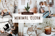 Minimal Clean Lightroom Presets Pack, a Preset Add-On by URSAL Supply (Thumbnail 1 of 7)