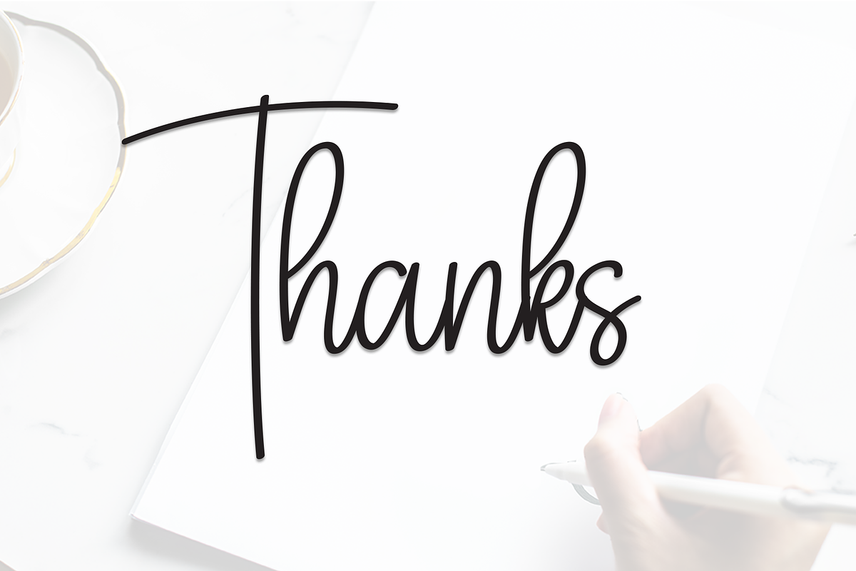 Simple Calligraph | Script Font, a Handwritten Font by Scratchones (Photo 8 of 8)