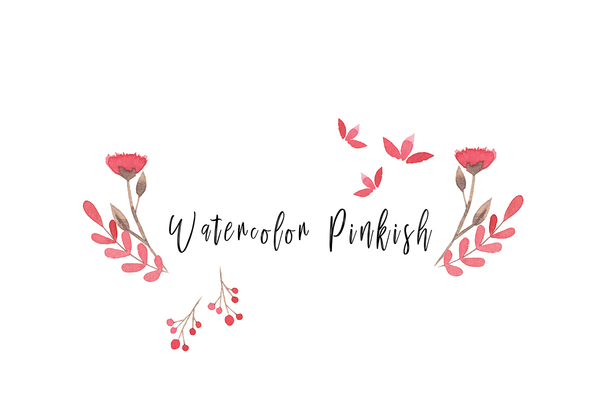 Pinkish Watercolor, an Illustration by Zahra Makes (Photo 1 of 3)