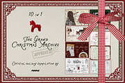 10 in 1: The Grand Christmas Archive, an Object Graphic by Purple (Thumbnail 1 of 11)